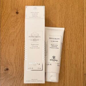 NEW Sisley Phyto-Blanc La Mousse Cleanser Brightening Foam in Cream 125 ml